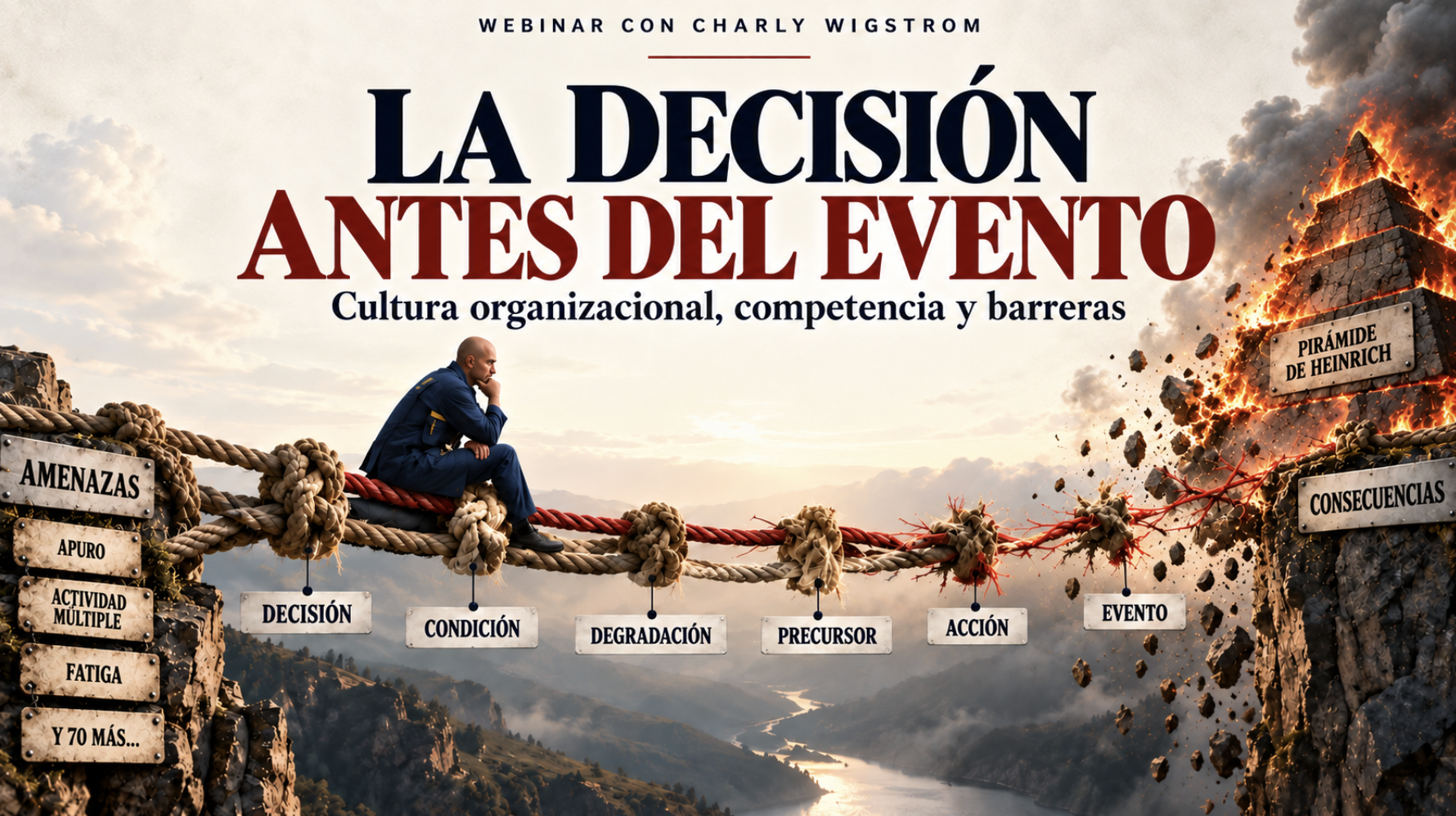 Webinar con Charly Wigstrom: La decisión antes del evento — cultura organizacional, competencia y barreras
